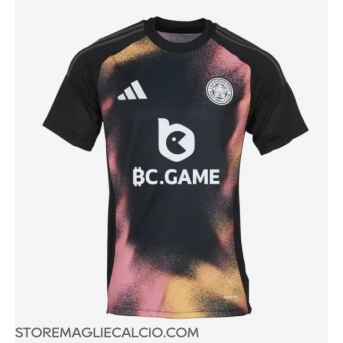 Leicester City Maglia Gara Trasferta Repliche 2024-25